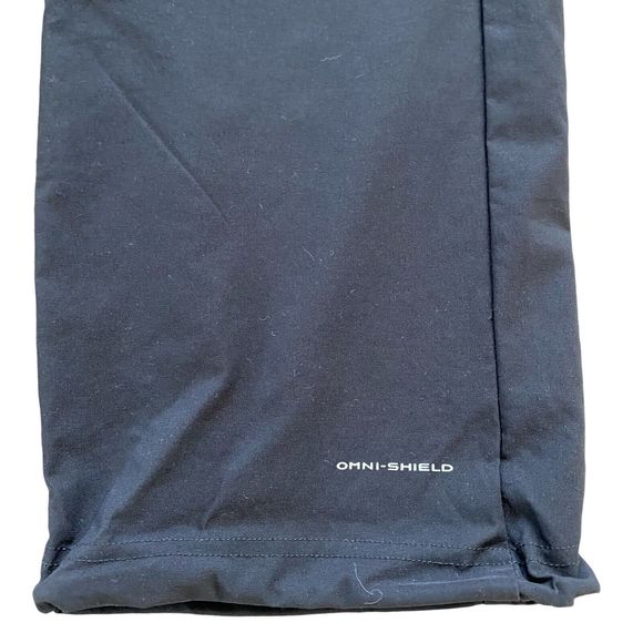 Columbia Men's Athletic Pants Sweatpants XL Black Straight Stretch Drawstring - Picture 5 of 12